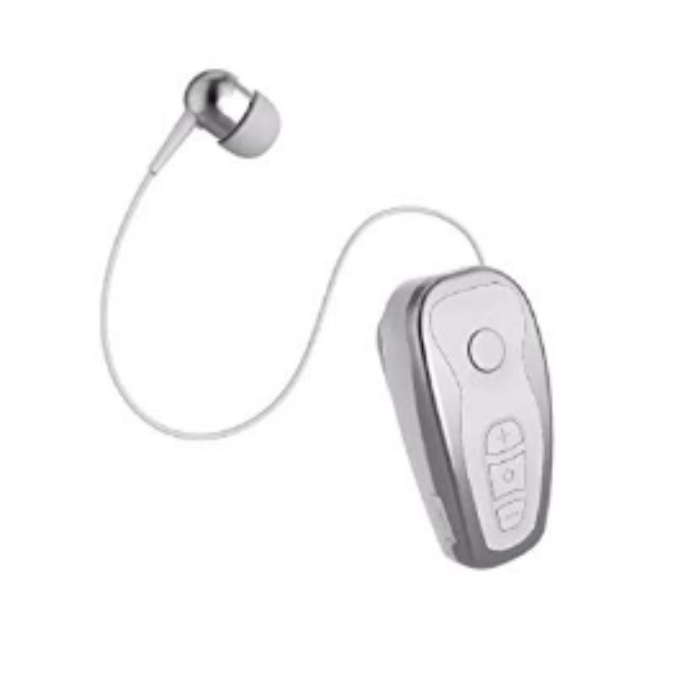 KTR-Q7 Business Clip Wireless Headphone (White)